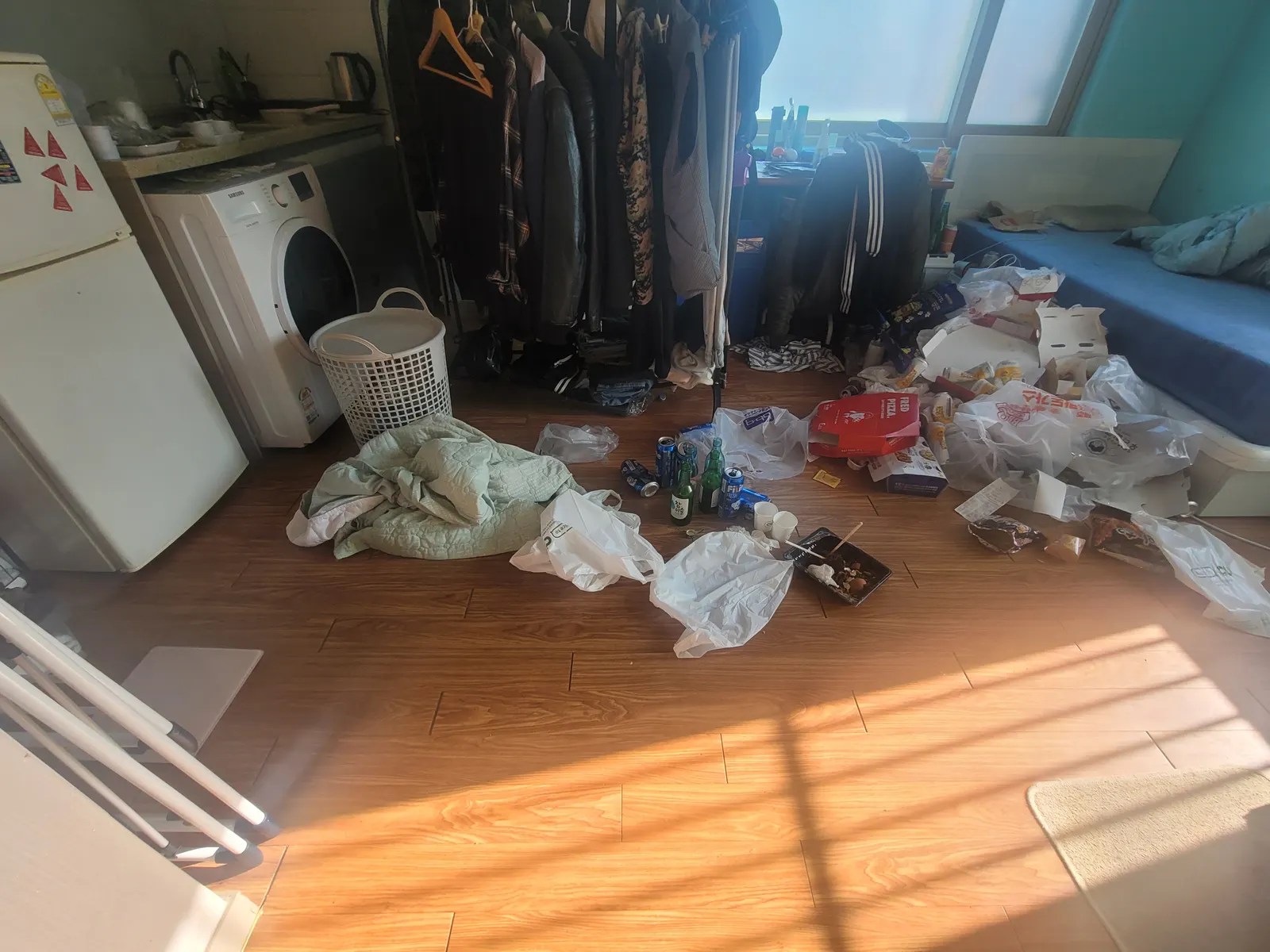 쓰레기집 사례 03 작업 전 사진